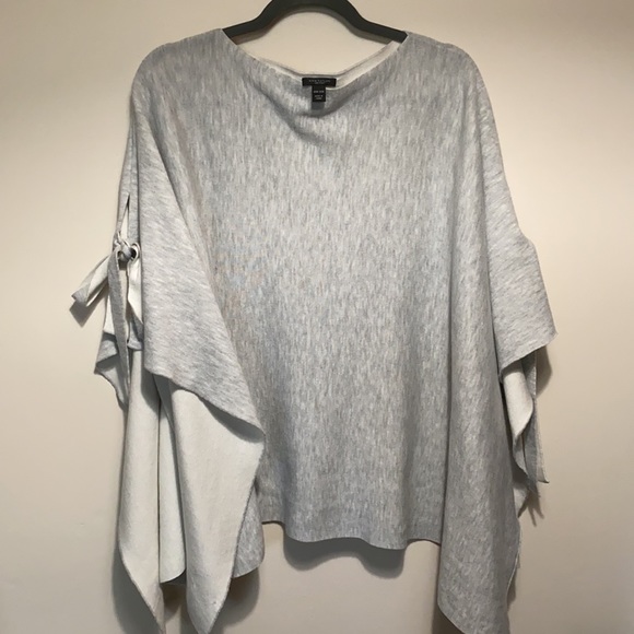 Ann Taylor Grey Shawl Sweater/Sweatshirt material - Picture 9 of 12